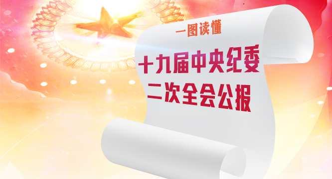 一图读懂：十九届中央纪委二次全会公报